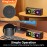 V8 Portable Wireless Bass Speaker with Subwoofer, BT 5.3, Stereo Speaker with Dual Speakers, Hifi Stereo Sound, Color-Changing LED Light, Booming Bass, Large Volume