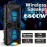 Dual 8'' Large Wireless Speaker, 6800 Peak Powerful Loud Sound, Stereo Sound, Portable Outdoor Speaker Wireless, Long Playtime, USB/TF/BT/AUX/FM/TWS, Cool Lights for Party, Camping, Beach, Backyard, Home, Work, Outdoor Speaker System, Home Audio