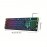 Mechanical Keyboard Wired Illuminated Keyboard Retro Punk Keycaps Gaming E-Sports Office Desktop Computer Peripheral USB Plug and Play Mechanical Feel Mixed Color Backlit, Keyboard for Computer