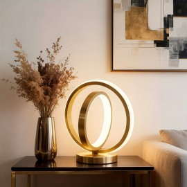 Unique Earth-Shaped Table Lamp with USB-Powered LED Lights, No Batteries Needed - Adjustable 3-Color Dimmable, USB-C Charging, USB-Powered Design, USB-Powered Desk Lamp, Table Lamp For Bedroom, Bedroom Table Lamp, Table Lamp For Living Room