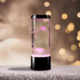 1pc USB plug battery (without battery) use 3D dynamic jellyfish lights, 7 colors variable atmosphere lights, desktop decorative lights for home, office, bedroom, aquarium simulation decorative lights, holiday gifts, perfect gifts for teenagers., Bedroom Ambiance, Aquarium Decoration, Dynamic Lighting, Simulation Lights, Portable Lights, Energyefficient Lighting, Ambient Lighting, Decorative Night Light, Gift Ideas, Aquarium Enthusiasts