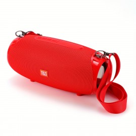 T&G TG534 Portable Wireless Stereo Speaker -IPX4 water resistant, Dual-Speaker TWS System with Subwoofer, Hands-Free Calling, FM Radio, TF Card & USB Playback - Compatible with Smartphones, Tablets, TVs - Ideal Gift for Music Lovers, Portable