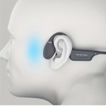 Wireless Over-Ear Open ENC Noise-Canceling Bone Conduction Bluetooth Headphones for Business Calls and Music