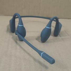 Wireless Over-Ear Open ENC Noise-Canceling Bone Conduction Bluetooth Headphones for Business Calls and Music